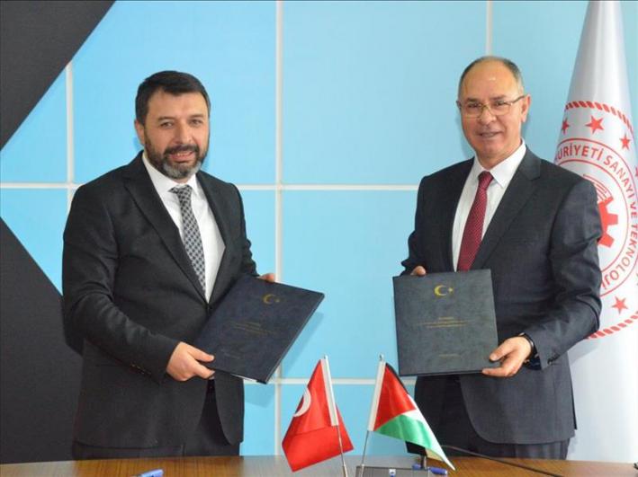 Türkiye ile Filistin arasında iki ülke KOBİ’lerinin iş birliğine dönük mutabakat zaptı imzalandı.