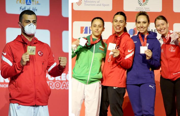 Milli Sporcularımızdan Avrupa Büyükler Karate Şampiyonası’nda 2 Altın Madalya