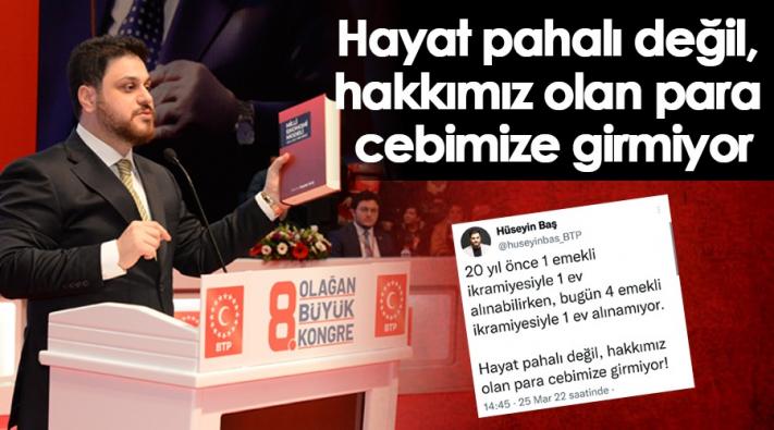 <“Hayat Pahalı Değil Hakkımız Olan Para Cebimize Girmiyor”